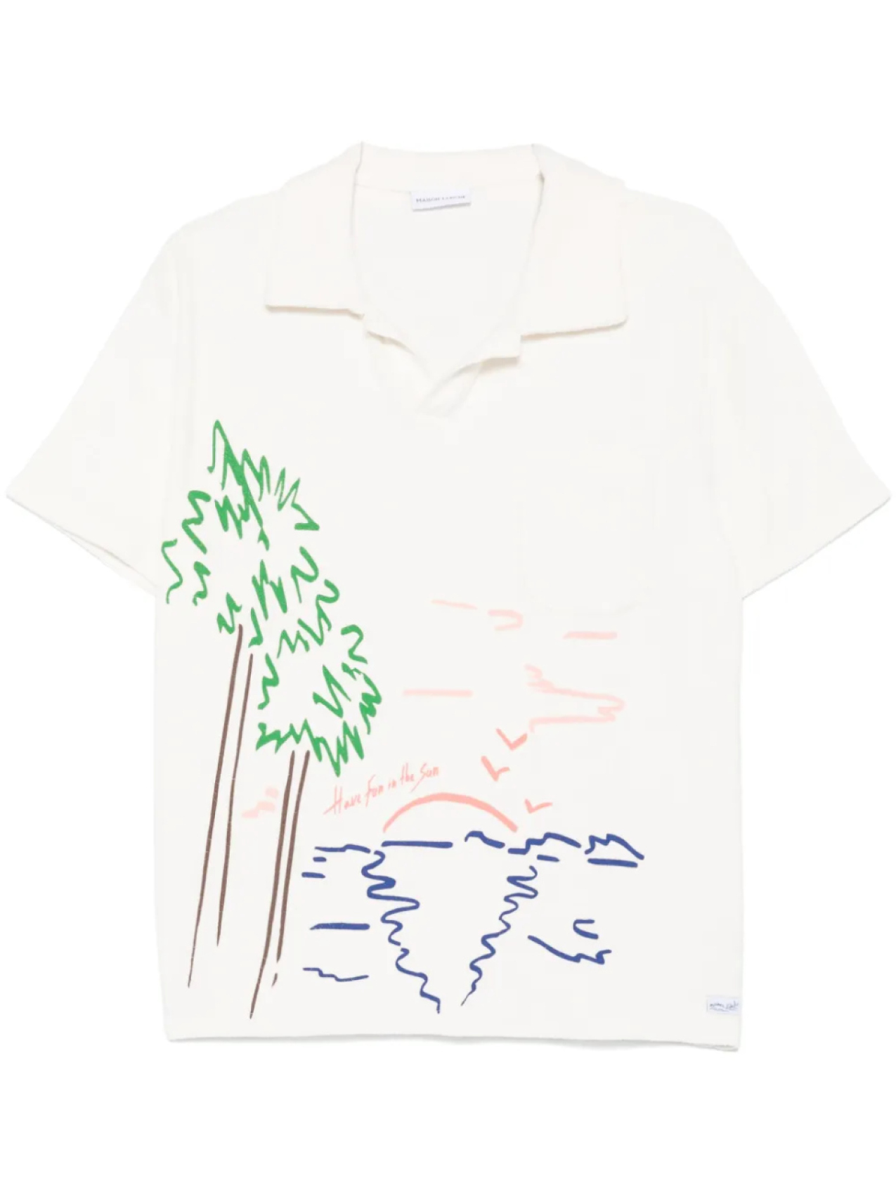 

Рубашка поло Monclar Maison Labiche, нейтральный