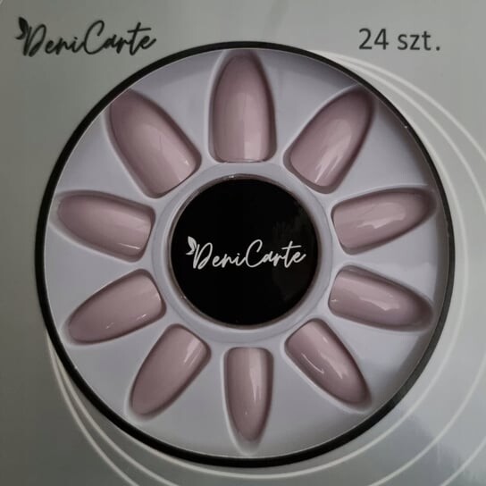 

Типсы для искусственных ногтей с клеем, 24 шт. Deni Carte