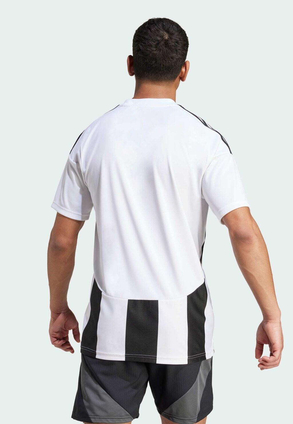 Футболка STRIPED 24 adidas Performance, белый — фото 2