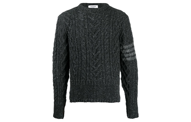 

Свитер мужской серый THOM BROWNE