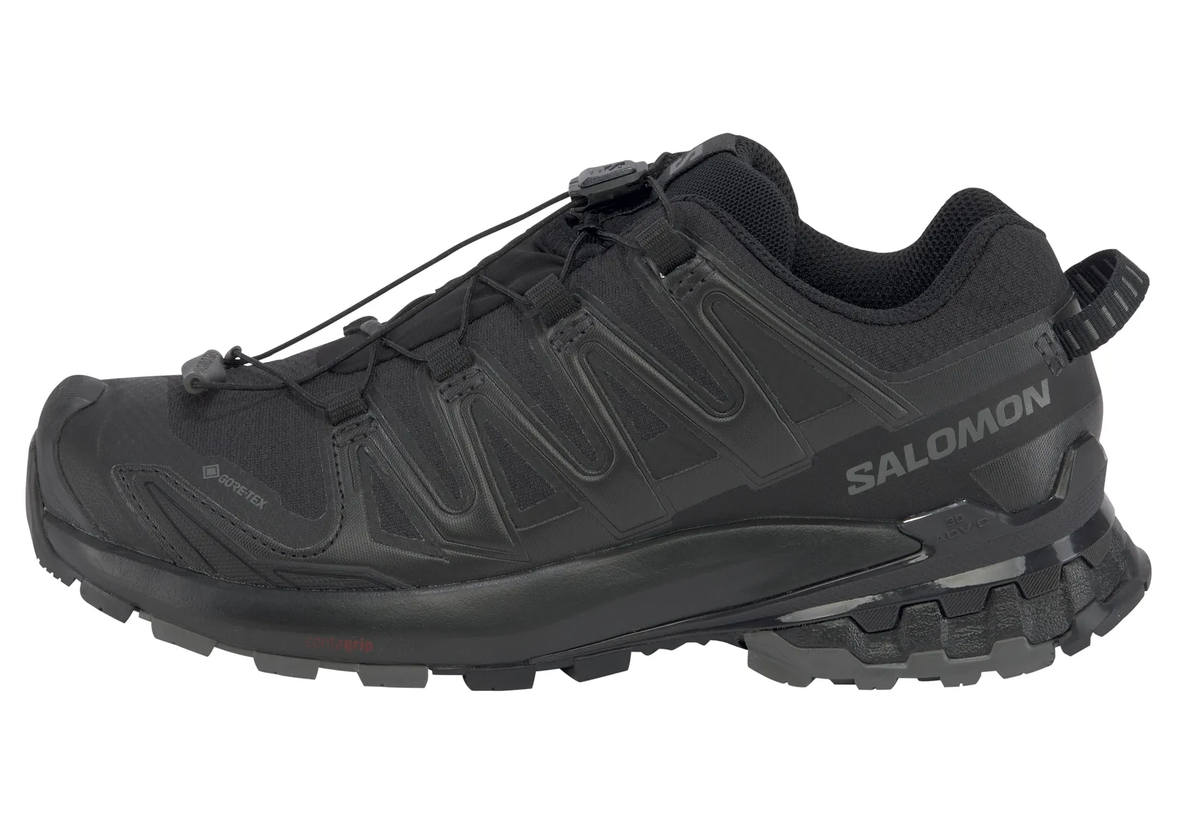 Кроссовки Salomon для бега по пересеченной местности "XA PRO 3D V9 GORE-TEX W", водонепроницаемые, черный — фото 3