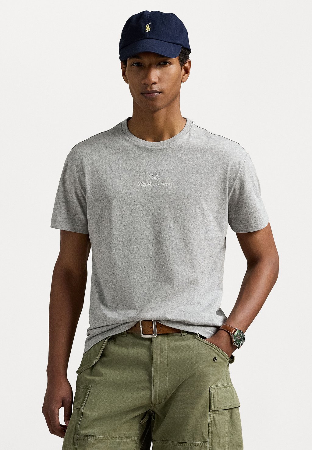 

Базовая футболка SHORT SLEEVE UNISEX Polo Ralph Lauren, серый