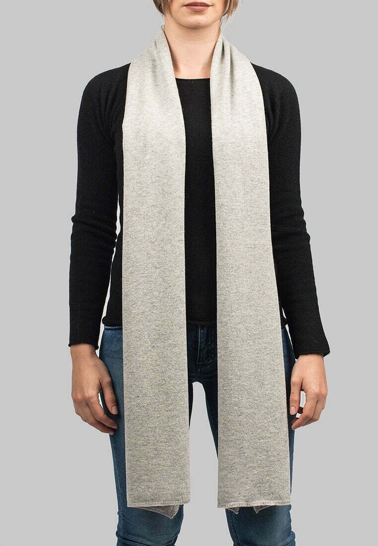 

Шарф BLEND Dalle Piane Cashmere, серый