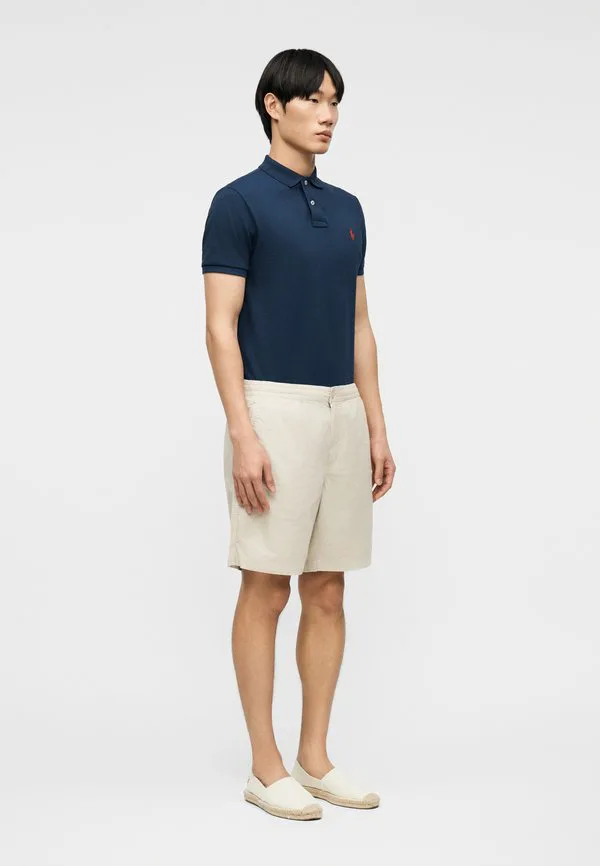 8-Дюймовые короткие шорты из саржи в стиле поло-препстер Polo Ralph Lauren, Stoneware Grey — фото 4