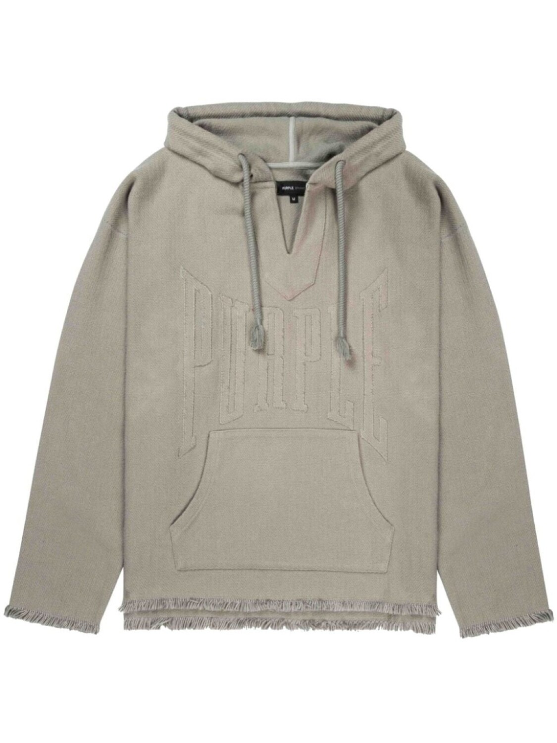 

Purple Brand худи с логотипом, серый