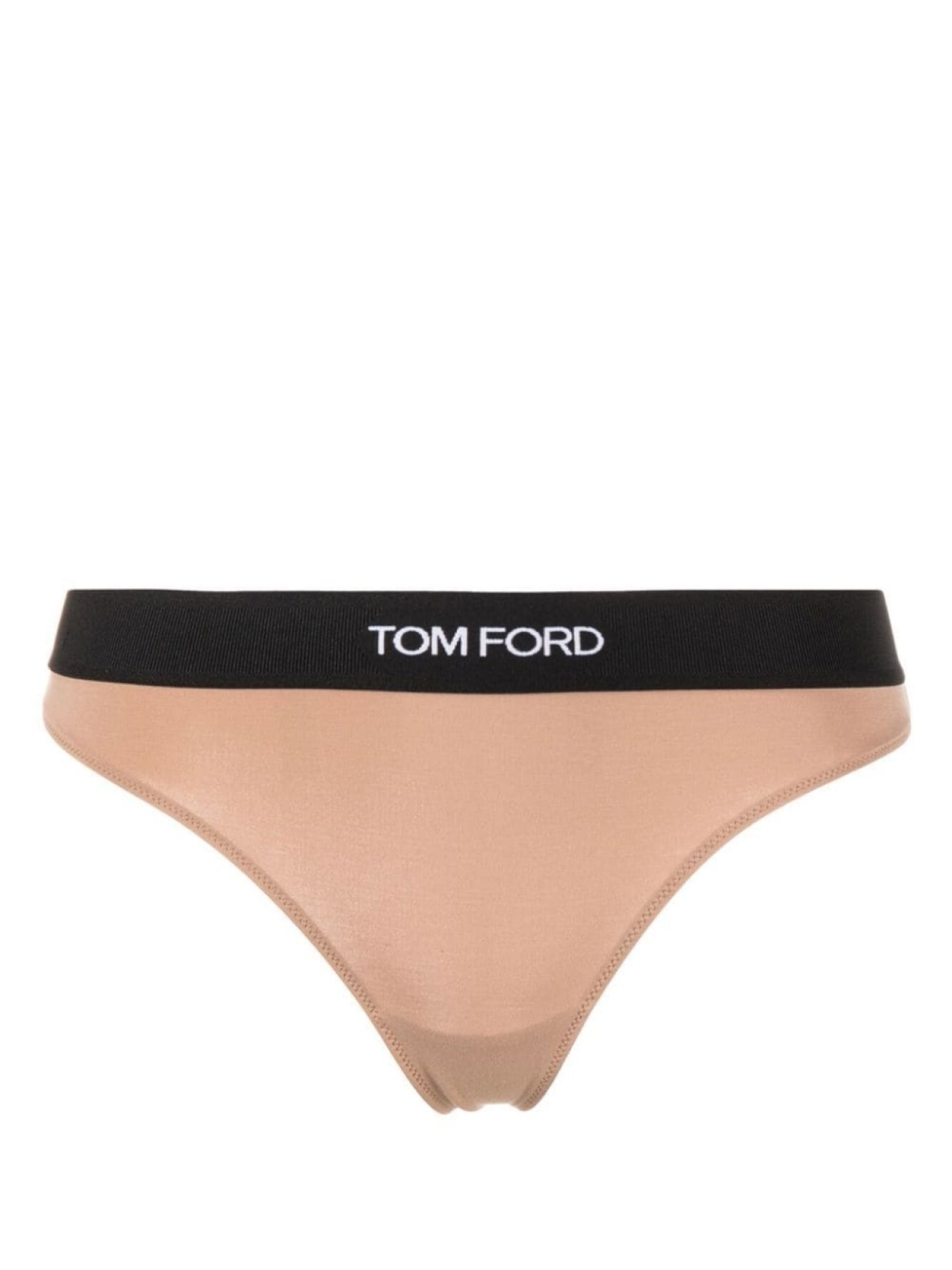 

TOM FORD трусы-стринги с логотипом, нейтральный цвет