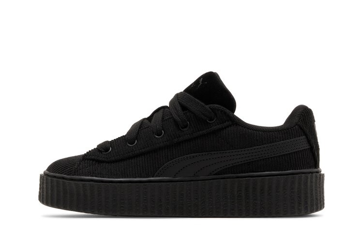 Кроссовки Fenty x Creeper Phatty Big Kid, цвет In Session Pack - Triple Black — фото 3