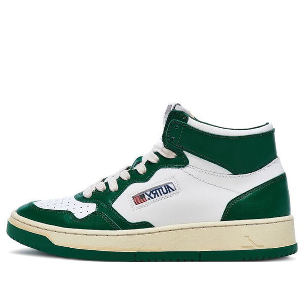

Кроссовки medalist mid bicolor 'white green' Autry, белый