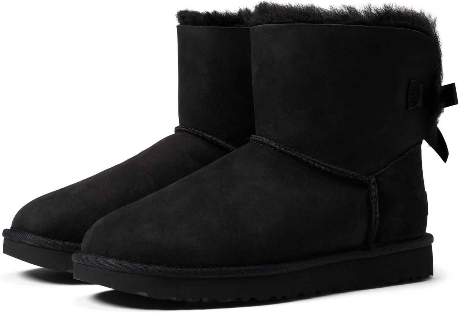 Сапоги UGG Mini Bailey Bow II, черный