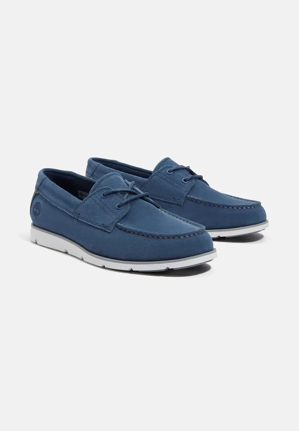 Повседневные кроссовки grafton bay на шнуровке Timberland, Dark Blue Suede — фото 2