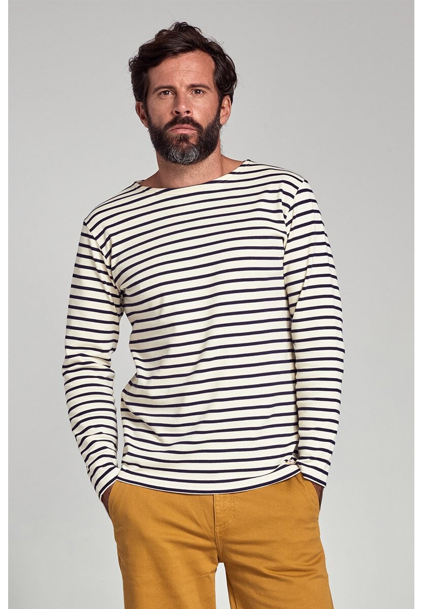 

Топ с длинными рукавами MARINIÈRE CLASSIC T-SHIRT Armor lux, цвет nature/navire