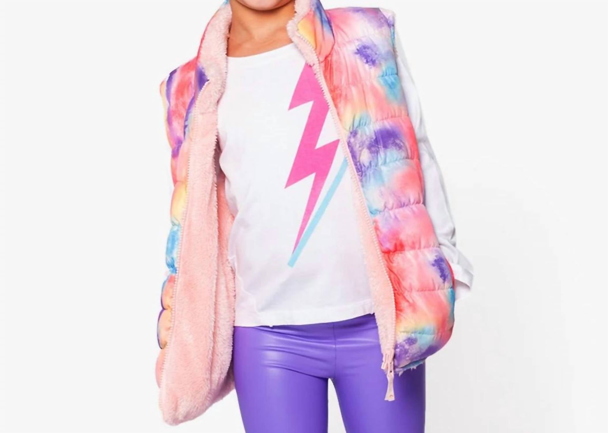 

Детская реверсивная жилетка в розовом цвете Appaman