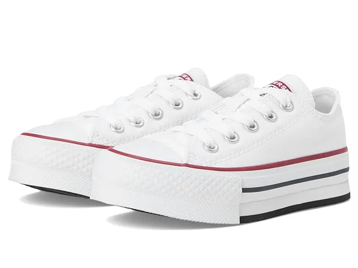 Кроссовки на платформе Chuck Taylor All Star Eva Lift Converse Kids, White/Garnet/Navy