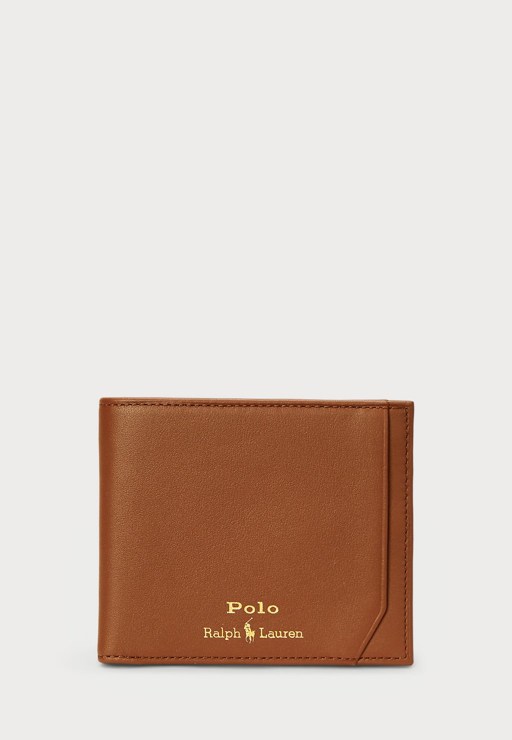 

Кошелек SMOOTH LEATHER BILLFOLD WALLET Polo Ralph Lauren, коричневый