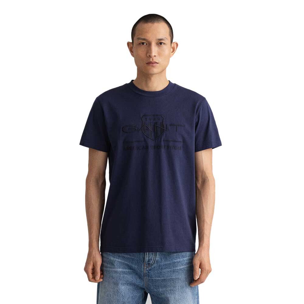 

Футболка с коротким рукавом Gant D1 Tonal Archive Shield, синий