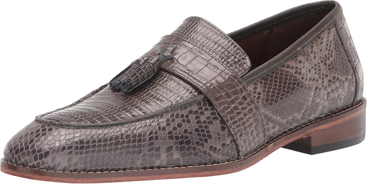 

Мужские лоферы STACY ADAMS Pacetti с кисточками на шнуровке, серый