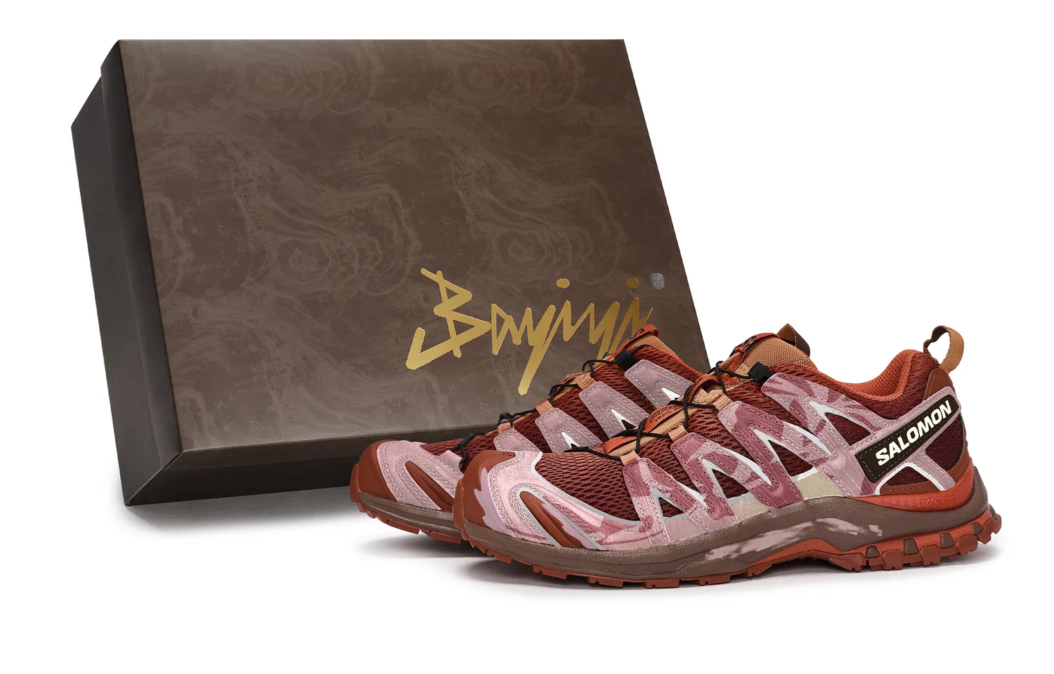 SALOMON Кроссовки для бега XA PRO 3D Low top Unisex Red Pink Gold