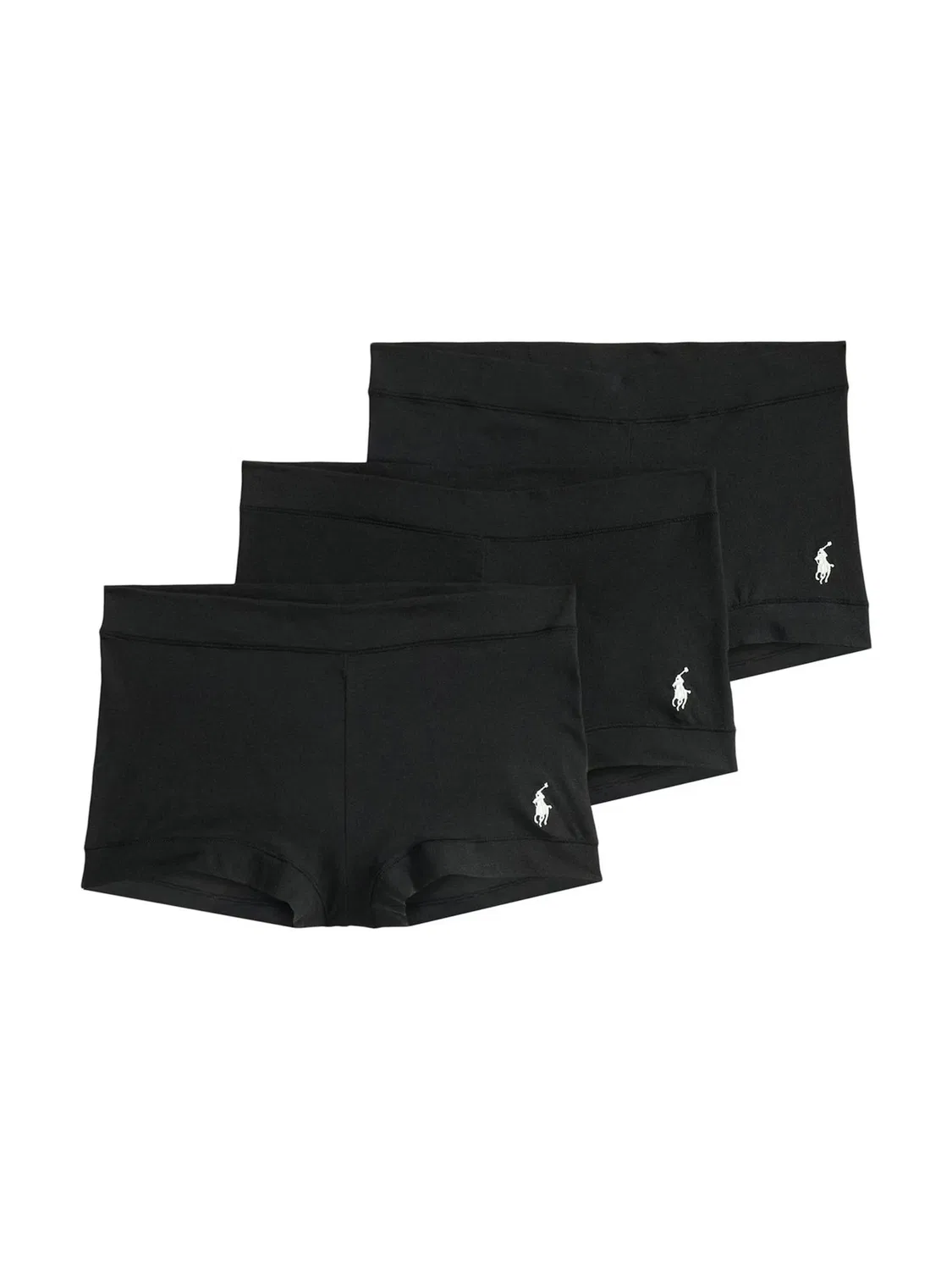 Шорты-боксеры Polo Ralph Lauren Club Cotton черного цвета