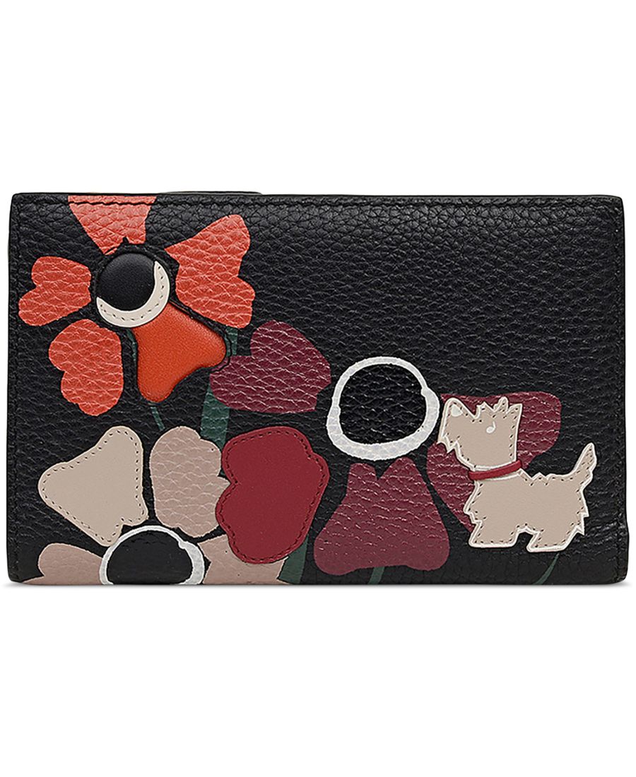 

Кожаный складной кошелек Floribunda Radley London, Black