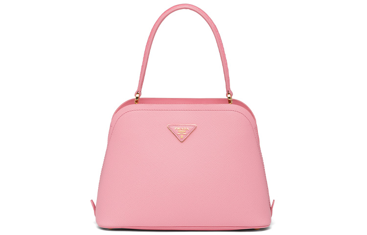 

PRADA Сумка из крокодиловой кожи женская лепестково-розовая