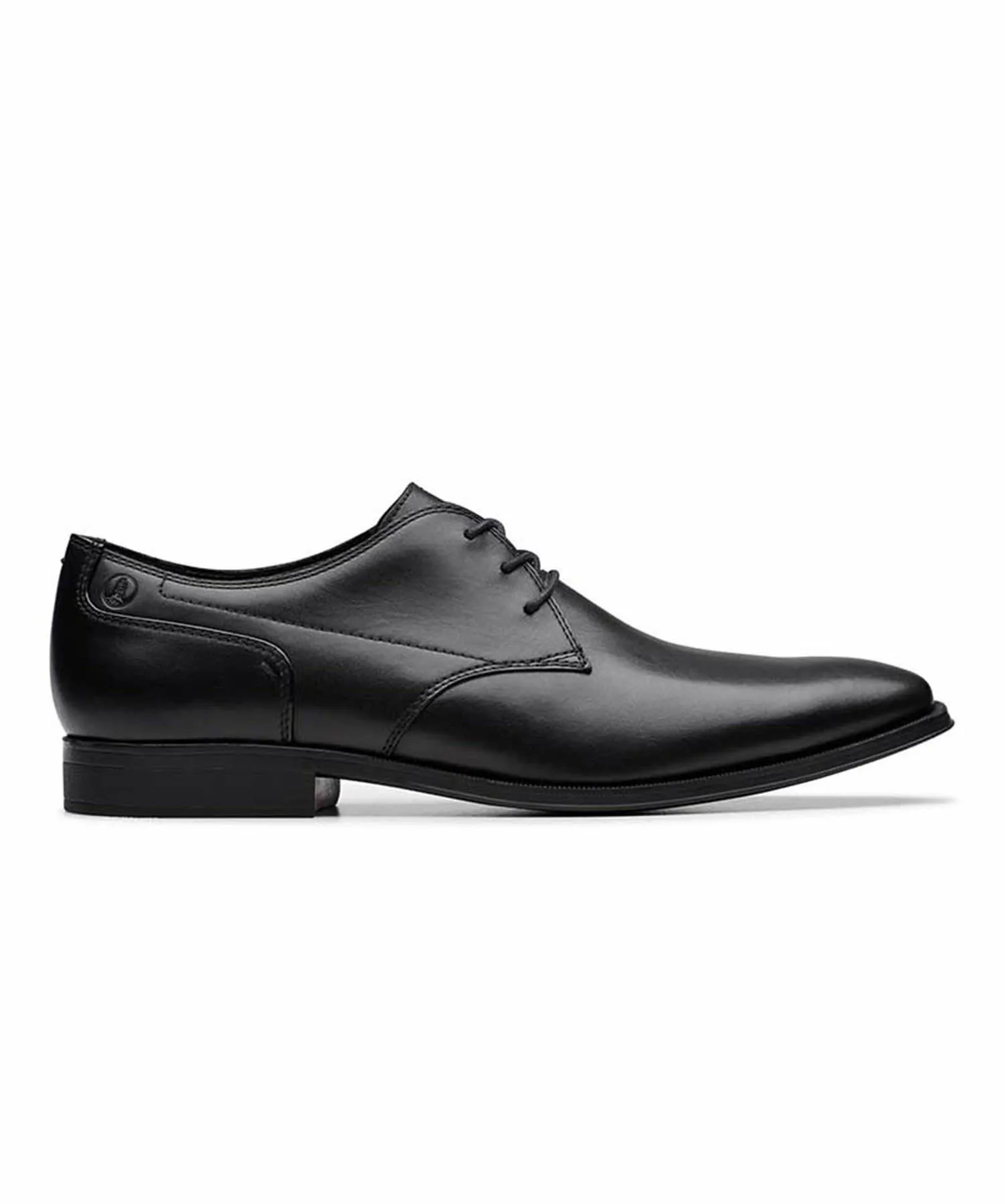 Деловые туфли 825J Paulton на шнуровке, черные Clarks, black