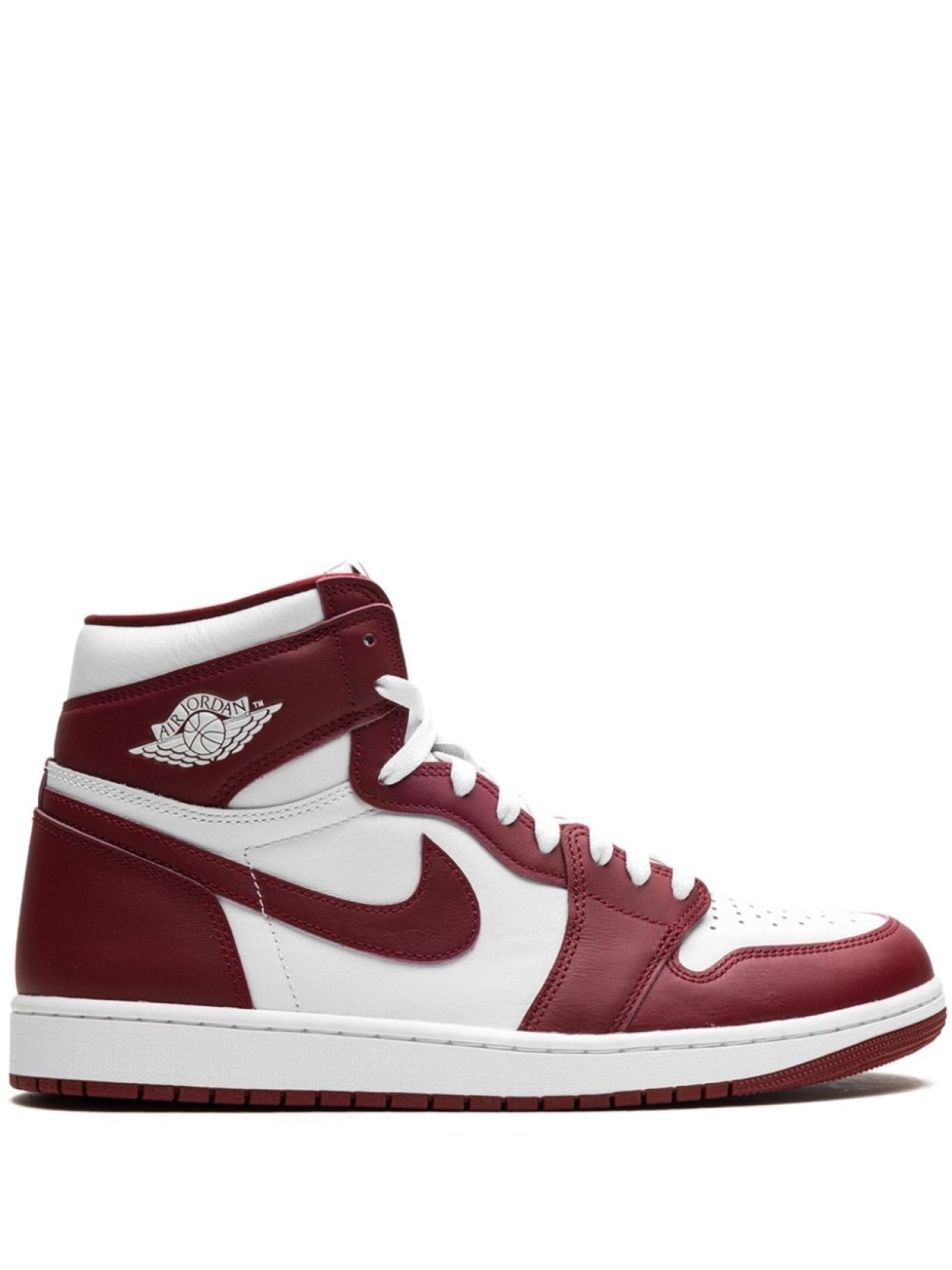 

Кроссовки Air 1 Retro High OG Team Red Jordan, красный