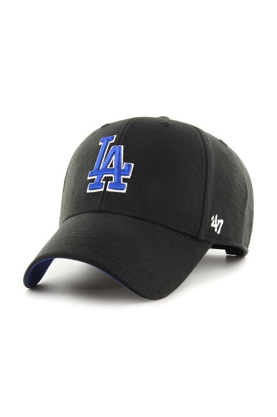 

Кепка MLB Los Angeles Dodgers из смесовой шерсти 47brand, черный