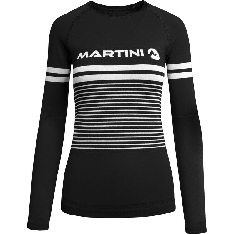 

Женская футболка Uwear с длинным рукавом Martini Sportswear, черный