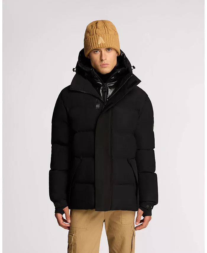 

Мужская утепленная куртка Virterre Expedition с контрастным двойным капюшоном Alpenhaus, черный