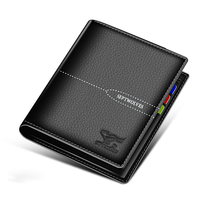 

Septwolves Septwolves SEPTWOLVES кошелек унисекс, Черный зажим для костюма Model B