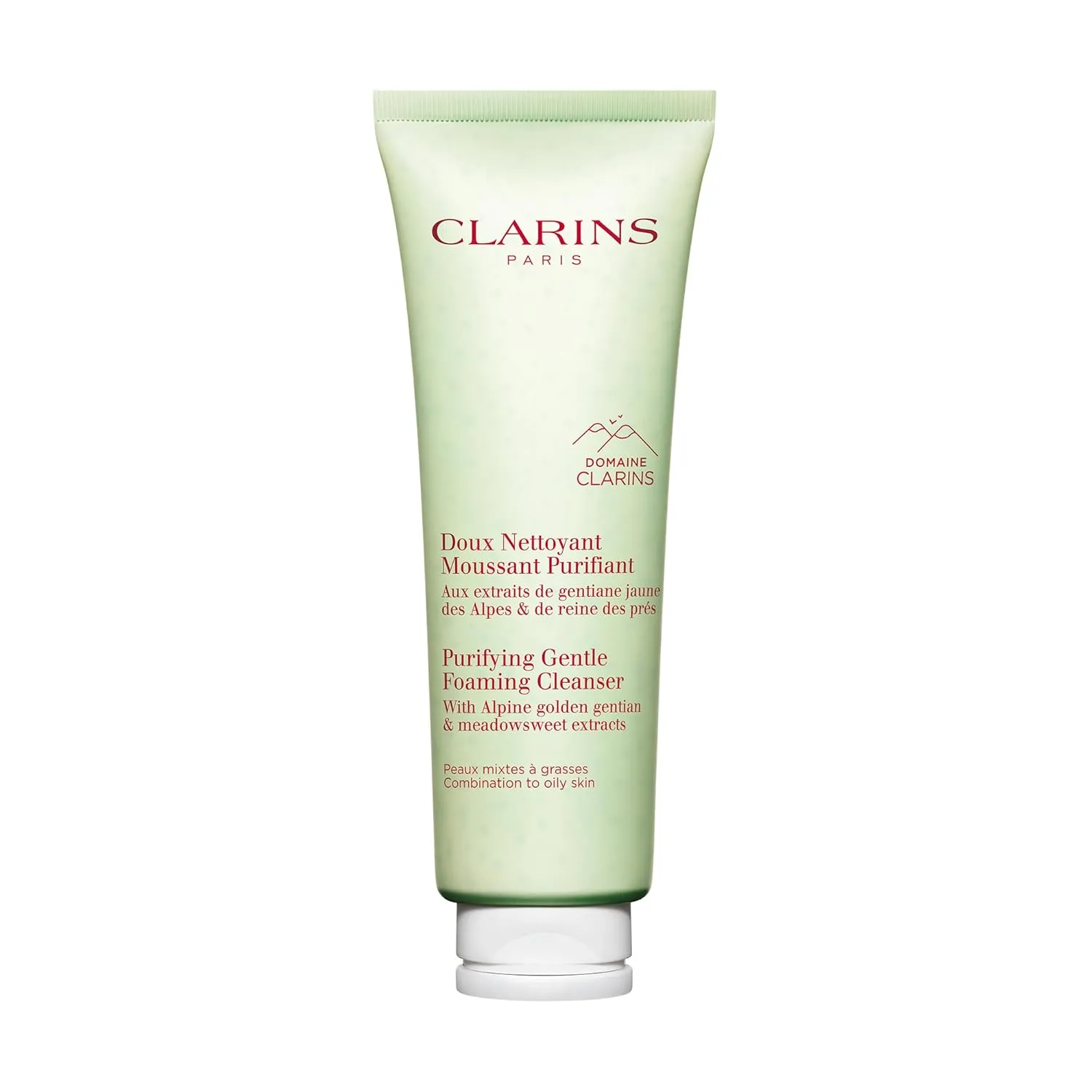 Крем для лица Clarins — Очищающая пенка для лица Purifying Gentle Foaming Face Cleanser | Очищает, смягчает и, 130 мл