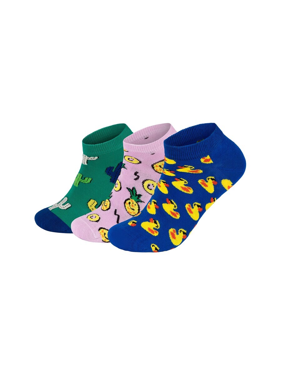 

Носки Happy Socks, синий/зеленый/фиолетовый