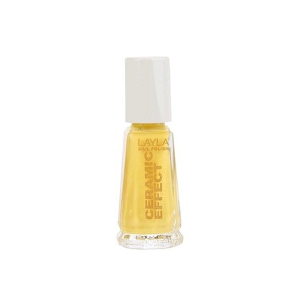 

Косметика 1243R23-041 Лак для ногтей с керамическим эффектом Nice Little Yellow 10 мл Layla