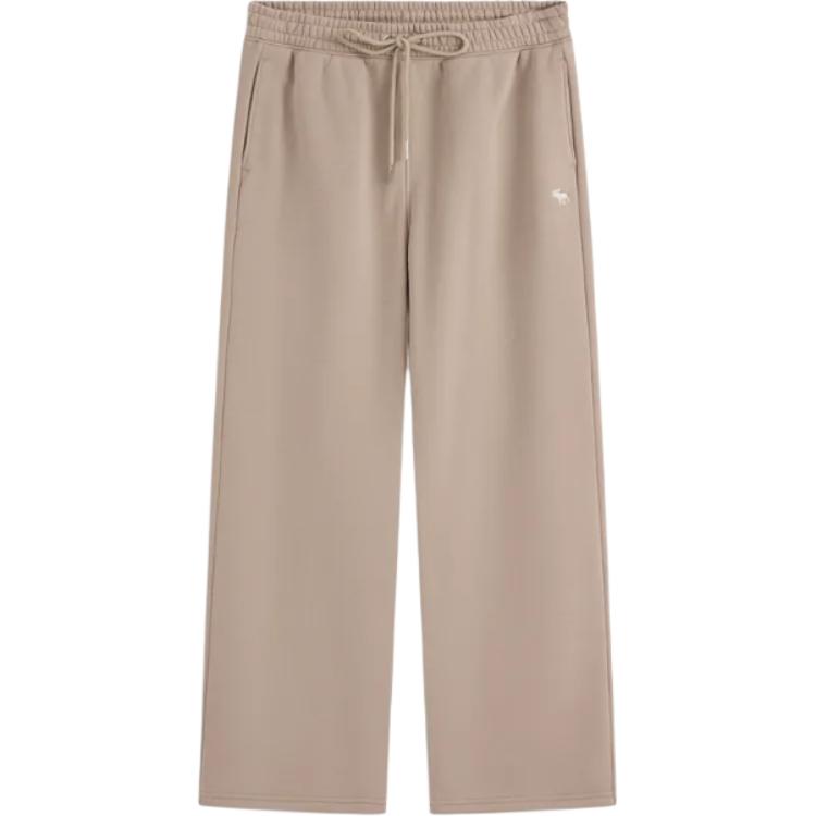 

Вязаные спортивные штаны Women's Abercrombie＆Fitch, светло-коричневый