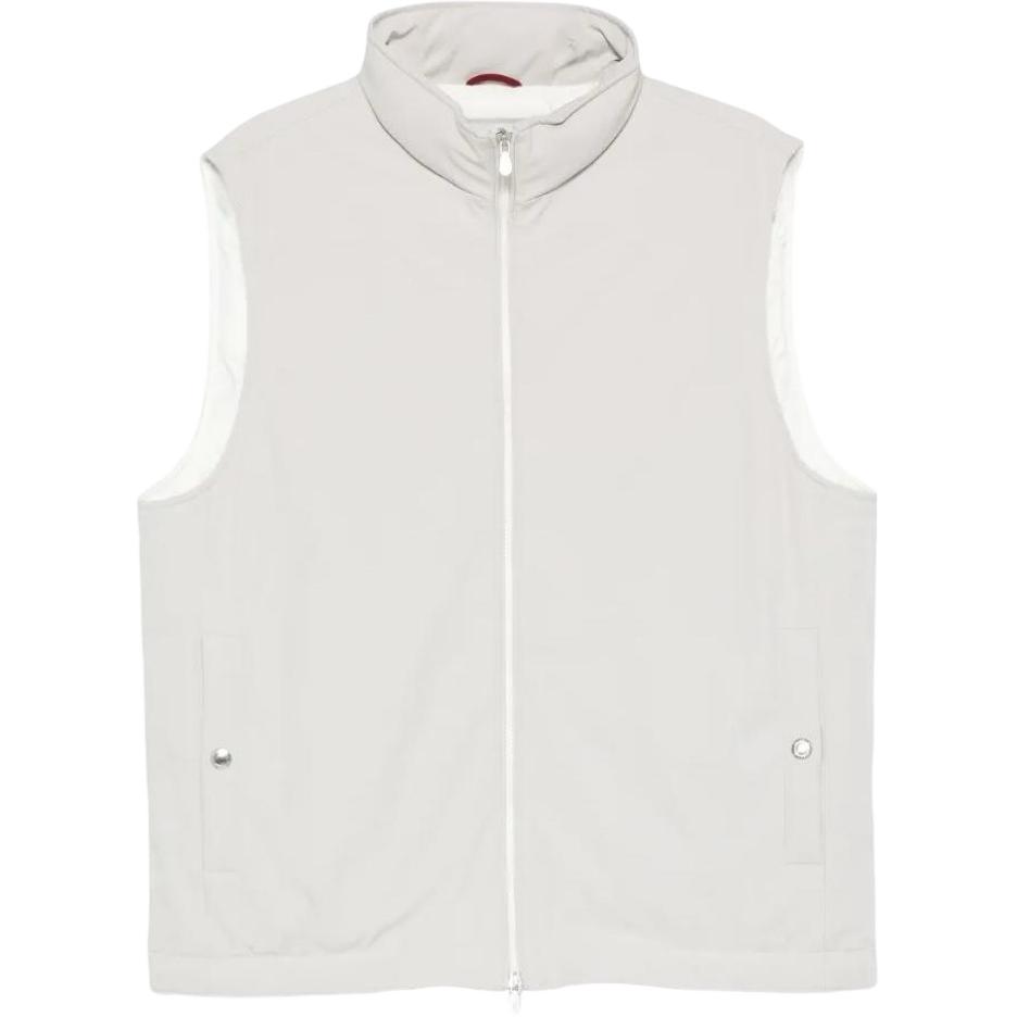 

Brunello Cucinelli Жилет на молнии, Gray