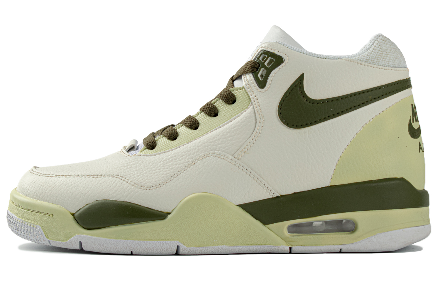 

Flight Legacy Mid Top Skateboard Shoes Unisex Nike, светло-зеленый