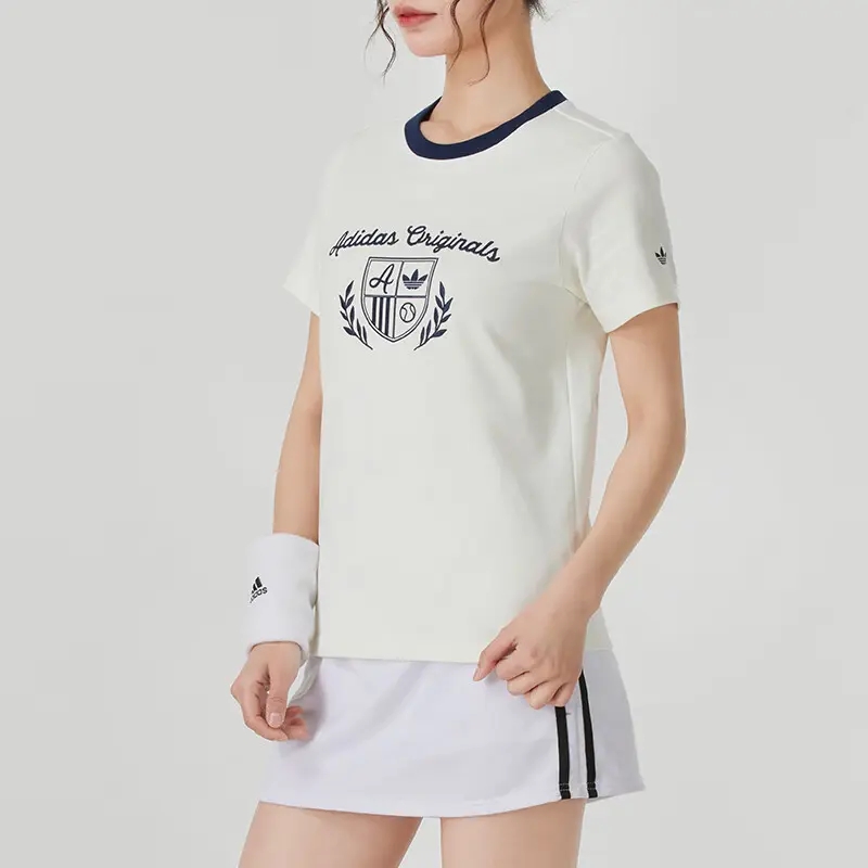 Футболка Adidas Originals Retro Sport Sporty Club, белый — фото 4