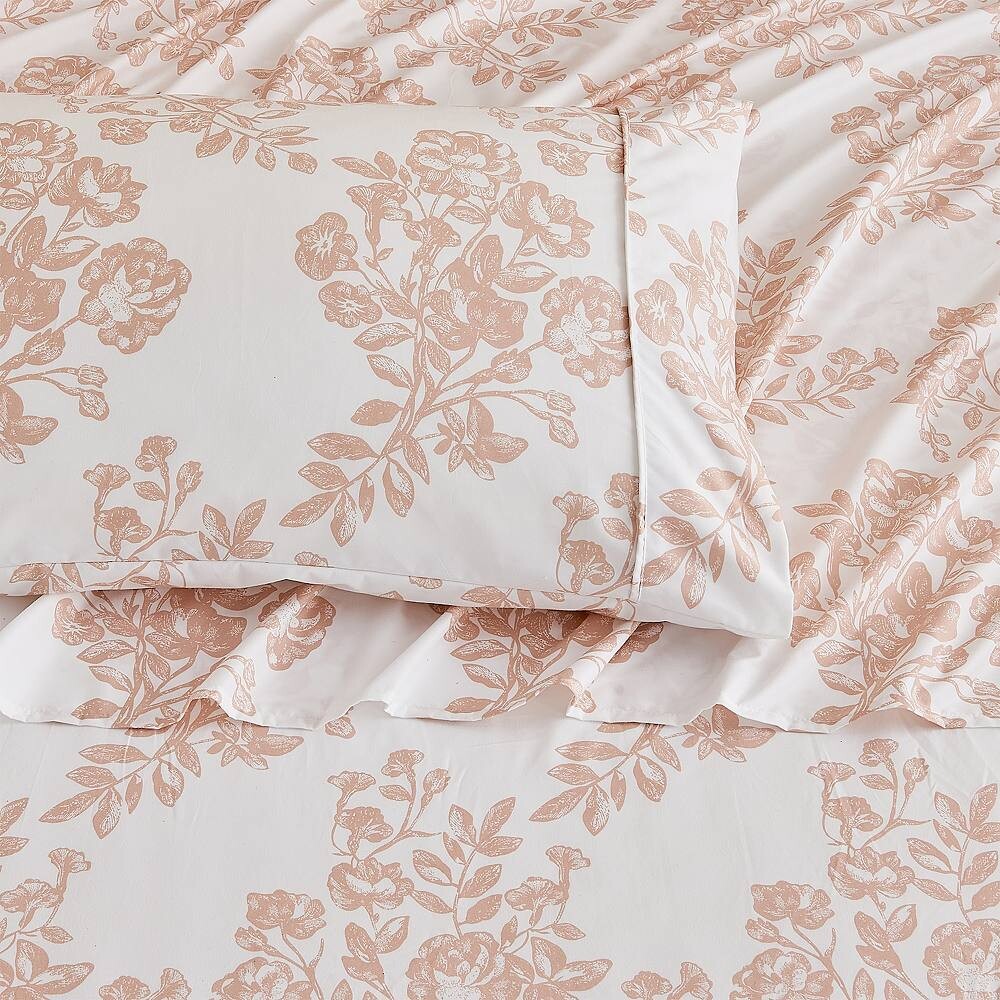 

Комплект простыней Madelinen Ultra Soft из микрофибры, цвет Pink Toile