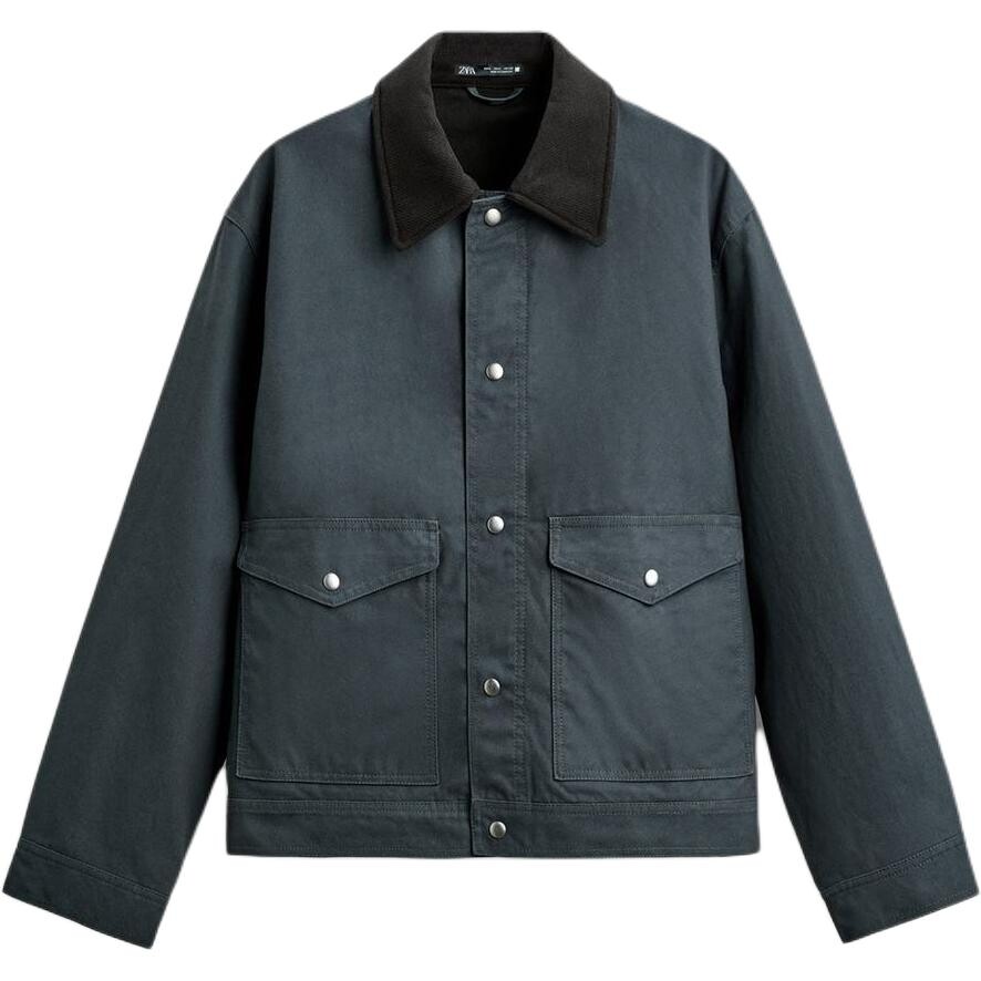 

Куртка мужская синий Zara