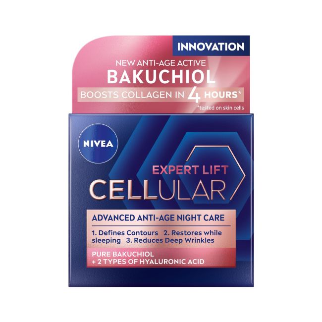 

Ночной крем для лица Cellular Expert Lift Nivea, 50 мл