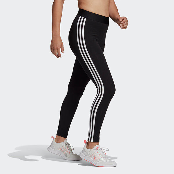 Спортивные штаны (WMNS) adidas W 3s Leg Sports Training Tight Gym Pants/Trousers/Joggers Black, черный — фото 4