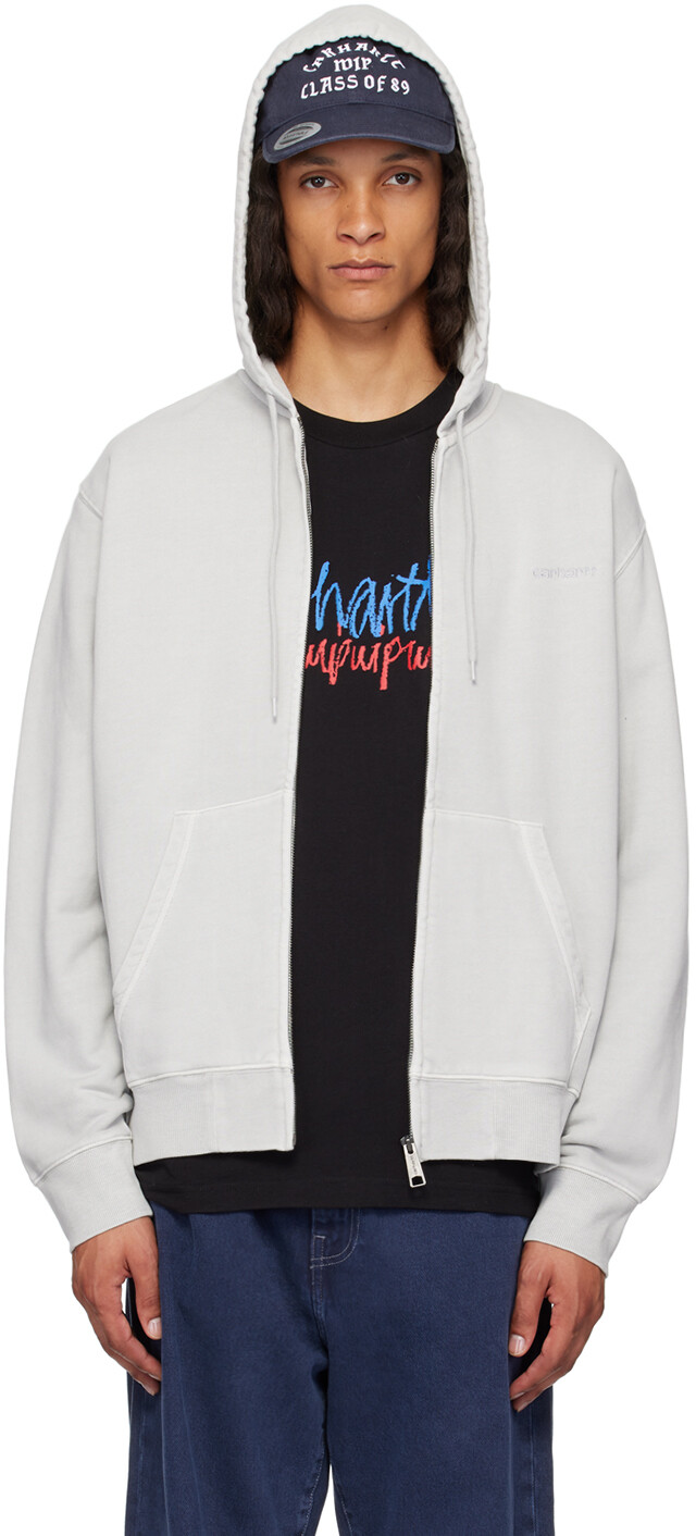 

Серый Duster крипто толстовка с капюшоном Carhartt Work In Progress