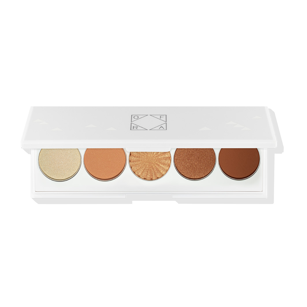 

Палитра теней для век signature eyeshadow palette Ofra, цвет getaway