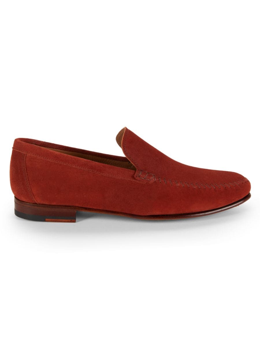 

Замшевые лоферы Saks Fifth Avenue, цвет Burnt Orange