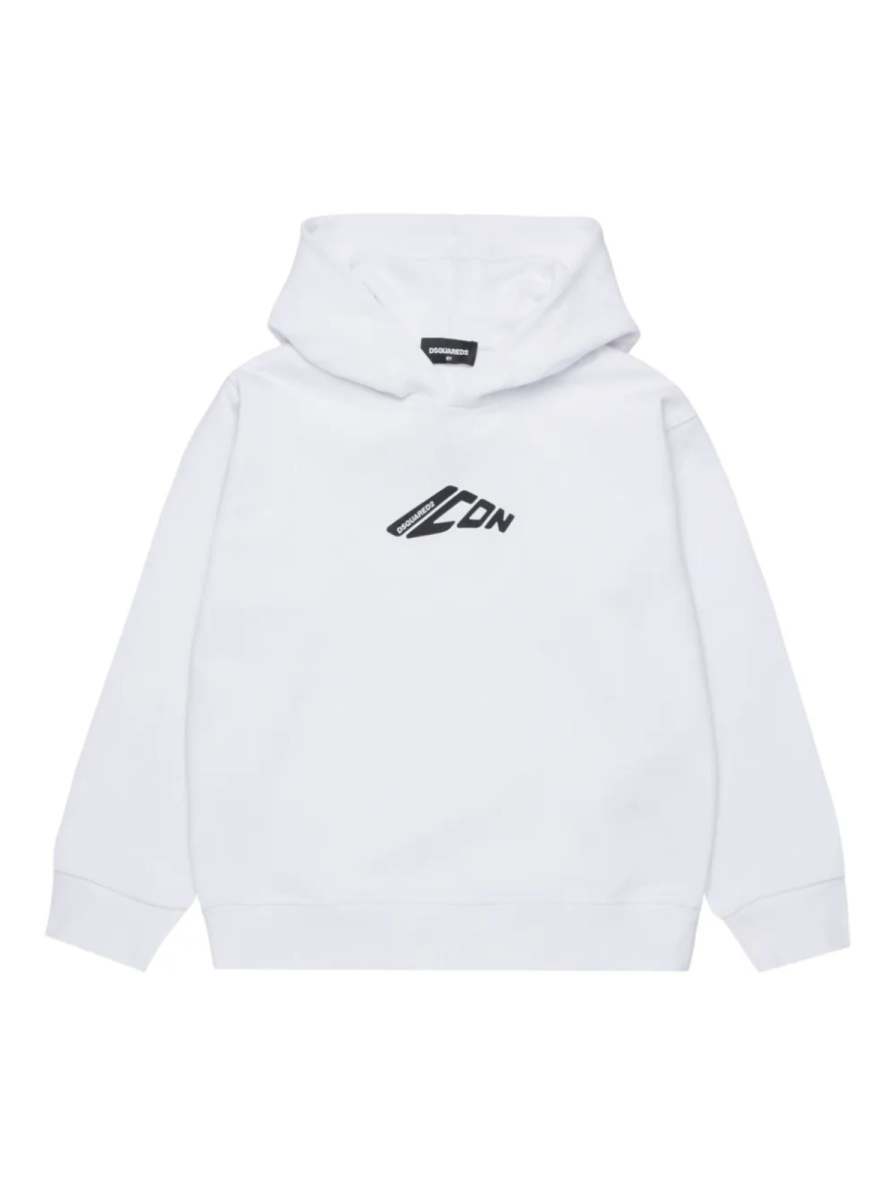 

Толстовка с капюшоном DSQUARED2 KIDS Icon, белый