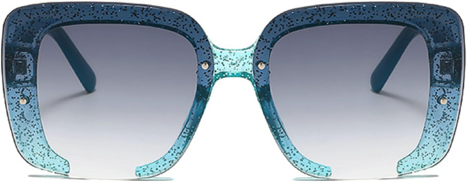 

Модные большие квадратные женские солнцезащитные очки в винтажном стиле с градиентным переходом цвета, защита от УФ-излучения UV400, мужские солнцезащитные очки N45 mincl, Green