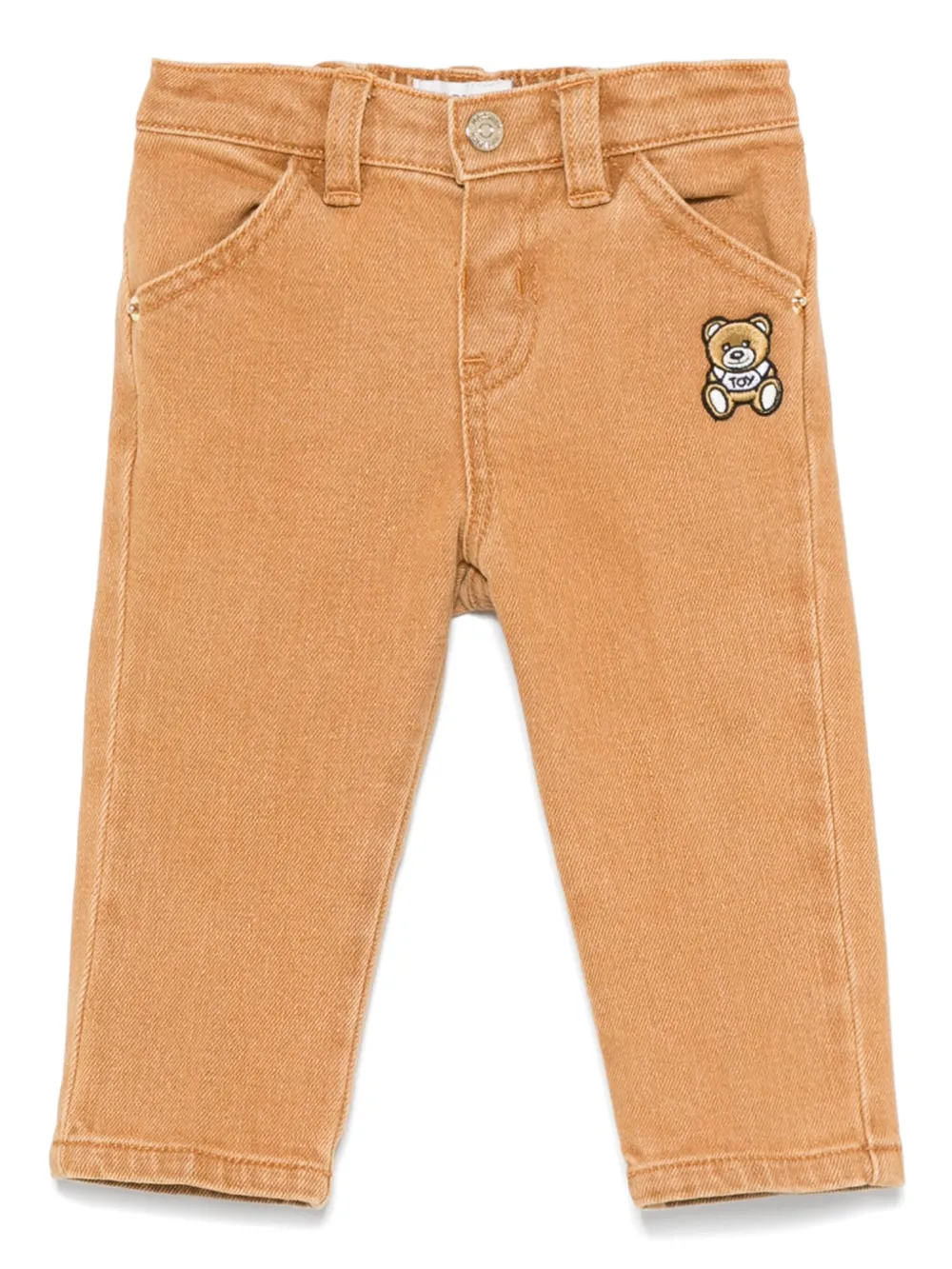 

Джинсы Leo Teddy Moschino Kids, коричневый