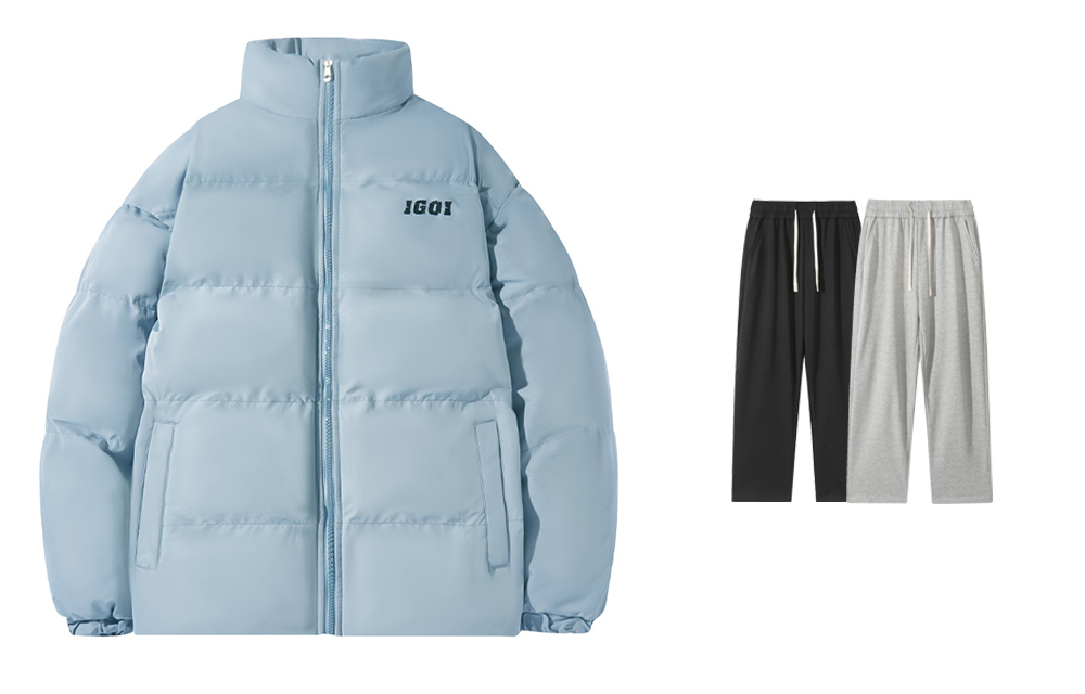 

IGOI Пуховик Unisex, Light Blue (Comes with Random Branded Pants)