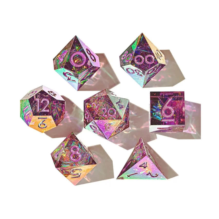 

Полисет - Исповедь (7), Iridescent Resin Dice (Dispel Dice)
