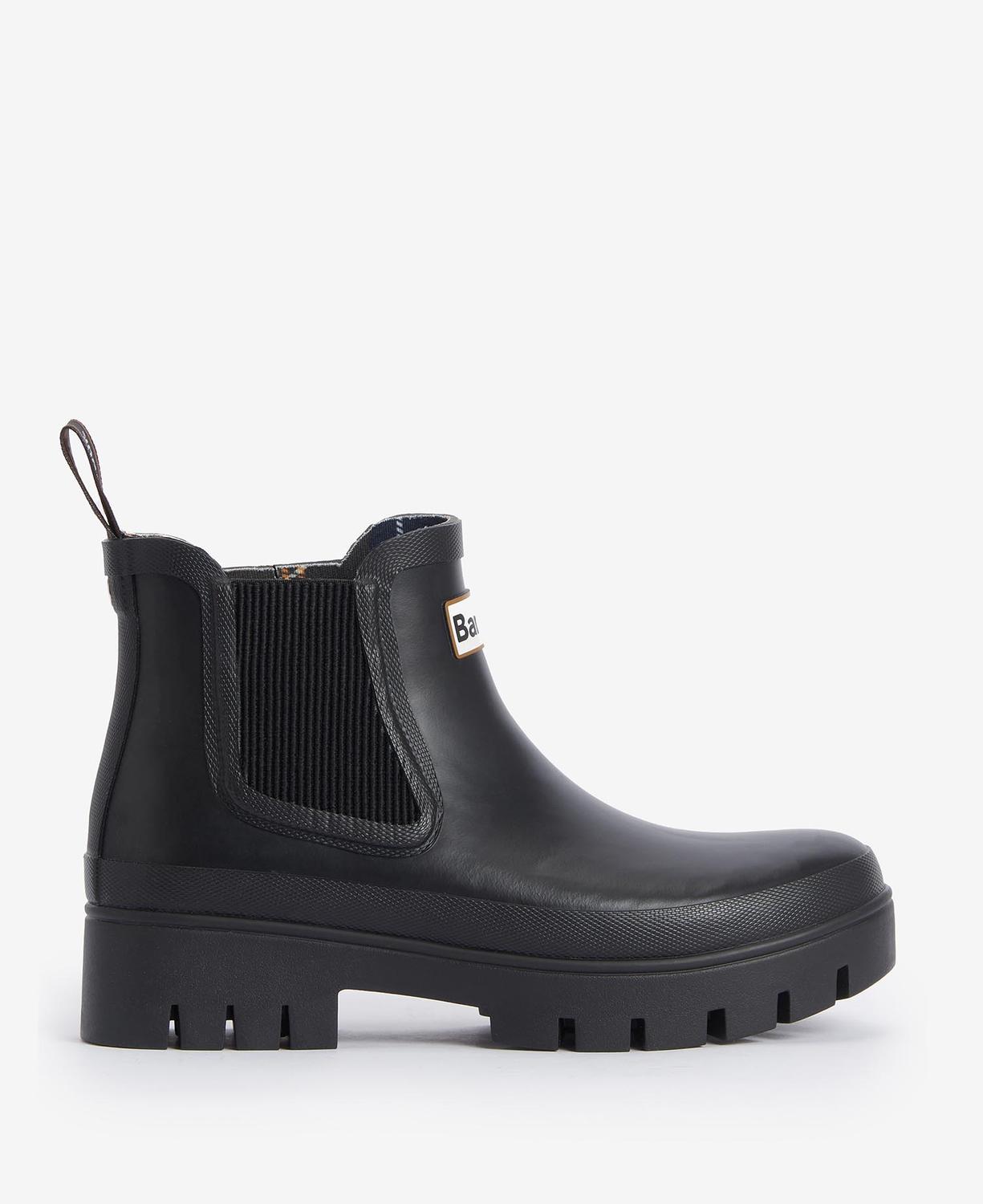 Ботинки Barbour Halton Ankle Wellingtons, классический черный
